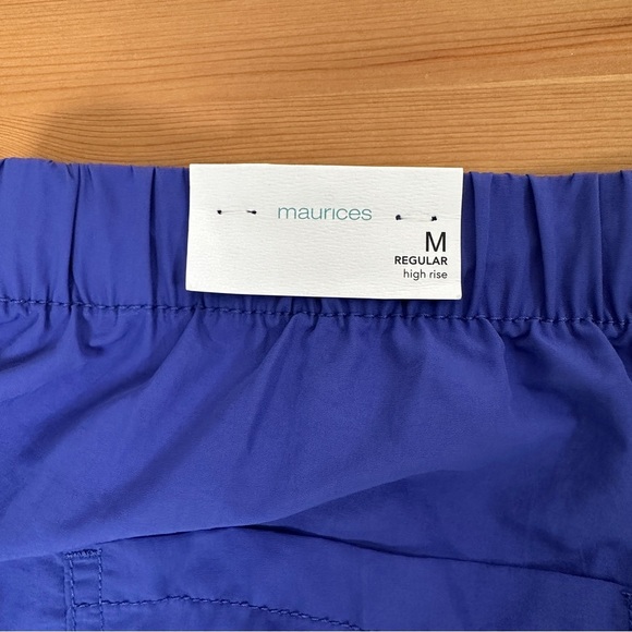 Maurices | Y2K-Style Parachute Cargo Joggers Nylon | Drawstring Hem Size M - Picture 8 of 8
